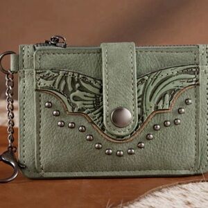 Montana West Floral Tooled Wallet